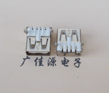 凤岗镇USB AF母座 LCP 耐高温250度280度 环保白胶芯