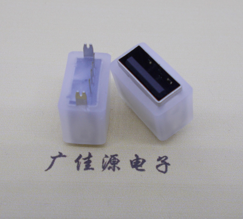 凤岗镇USB连接器接口 10.5MM防水立插母座 鱼叉脚