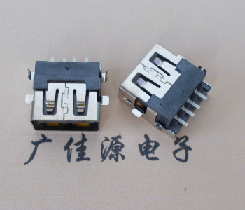 凤岗镇 USB母座 贴片沉板3.5/4.9 直口/卷口铜壳/铁壳