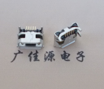 凤岗镇Micro USB母座牛角间距7.2x6.6mm加长端子定位柱