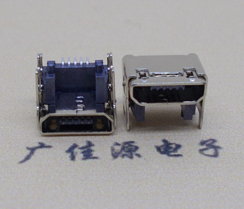 凤岗镇MICRO USB 5P母座 SMT垫高 L=4.15双壳