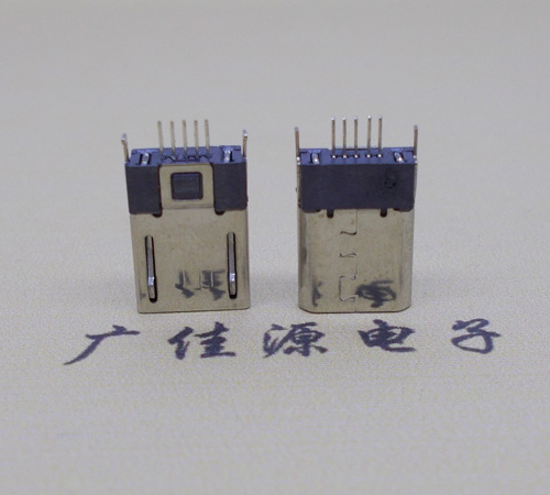 凤岗镇micro-迈克 插座 固定两脚鱼叉夹板1.0公头连接器